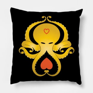 Octopus Valentine Pillow