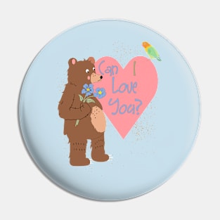 Love Bear Pin