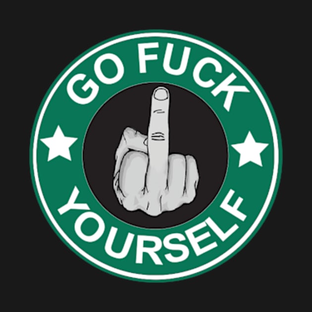 Star Fucks Logo (a Starbucks parody) by FlexMontanaDesigners