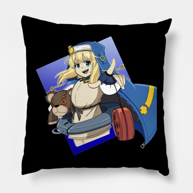 Bridget Guilty Gear Pillow by abdul rahim