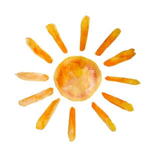 Happy Painted Sun T-Shirt