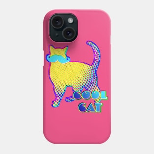 Funky Cool Cat Graphic Phone Case