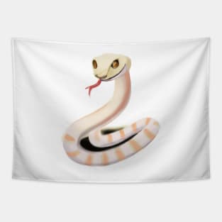 Cute Snake Drawing Tapestry