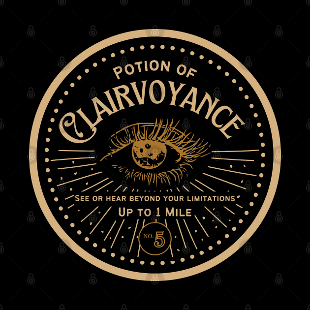 Potion of Clairvoyance: Gold Version by Milmino