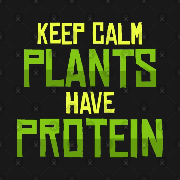 Plants have Protein by voidea