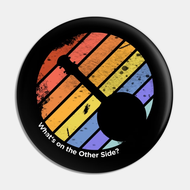 Rainbow Connection Pin by Kev Brett Designs