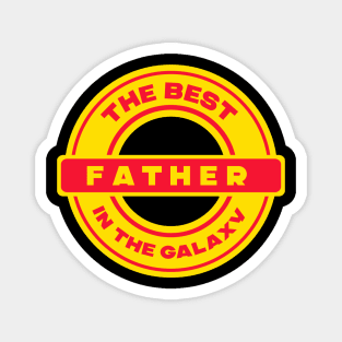 The Best Father in the Galaxy Magnet