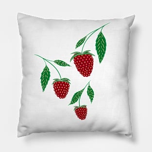 Sweet raspberries Pillow