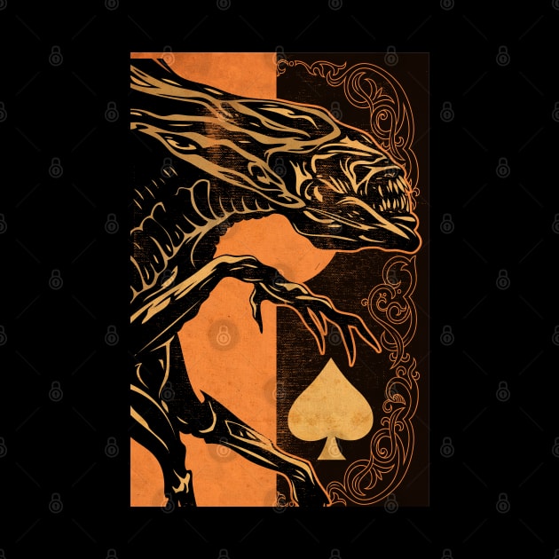 Card of The Queen by CTShirts