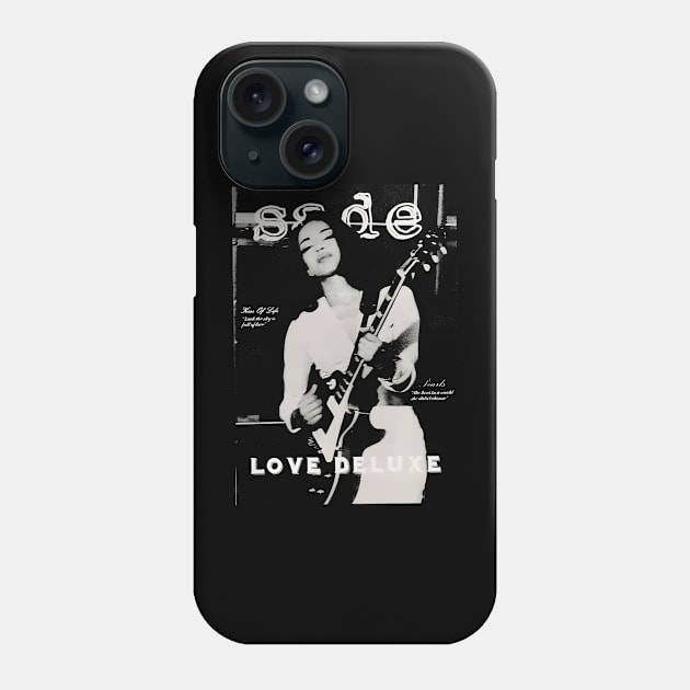 Sade Adu Vintage Love Deluxe Phone Case by Garza Arcane