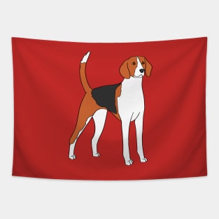 American Foxhound Tapestry