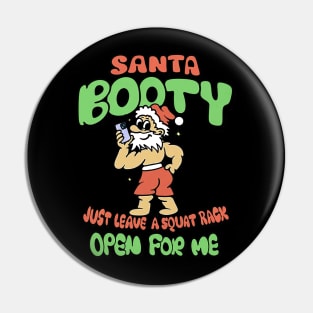 SANTA BOOTY Pin