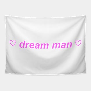 "dream man" ♡ Y2K slogan Tapestry