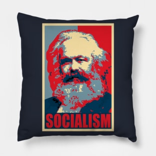 Karl Marx Socialism Pop Art T-Shirt Pillow
