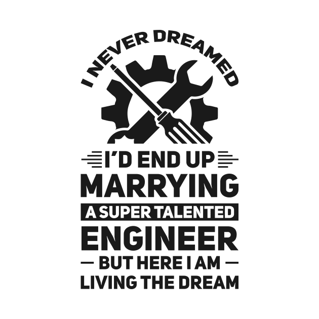 Marrying a super talented engineer by Arish Van Designs