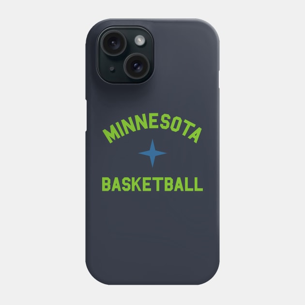 Minnesota Basketball Star III Phone Case by sportlocalshirts