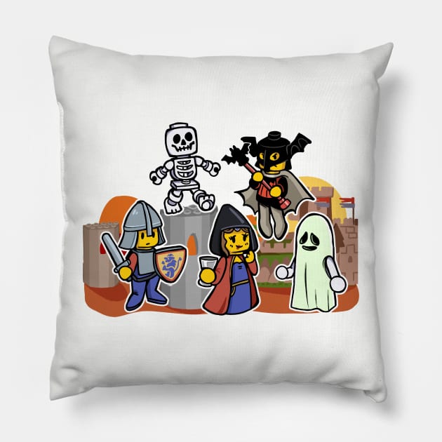 Classic Castle! Pillow by PaperDawN