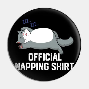 official napping shirt Pin