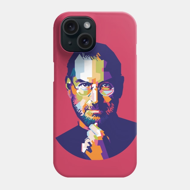 Steve Jobs Phone Case by gilangbogy