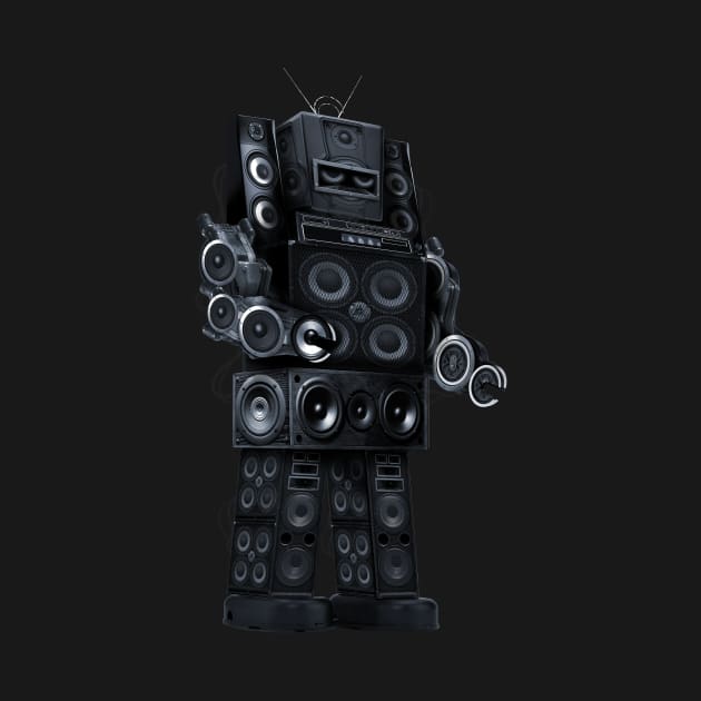 Speaker Robot by Buy Custom Things