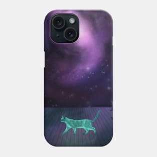 space castle cat Phone Case