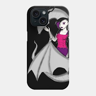 The Lady and the dragon Phone Case