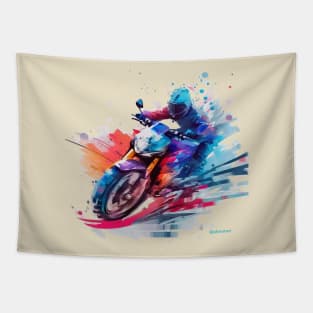 Splash of color Tapestry