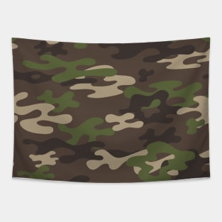 Military Camo Tapestry