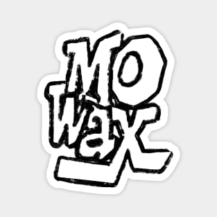 Mo Wax (black ink) Magnet