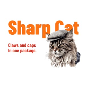 Sharp Cat Maine Coon: The Perfect Combination of Claws and Caps T-Shirt