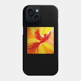 Phoenix Bird Painting Phone Case