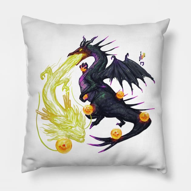 Dragon's Breath Pillow by OneDalatian