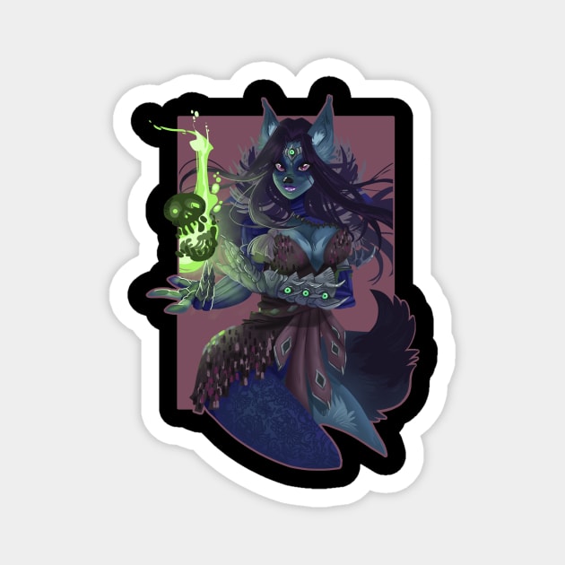 Necromancer Magnet by VegaNya