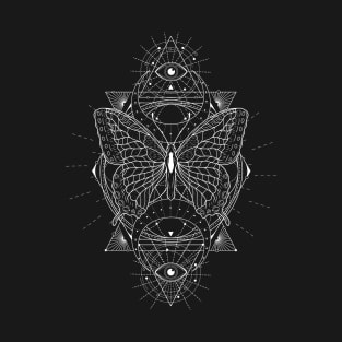 Swallowtail Butterfly | Sacred Geometry T-Shirt