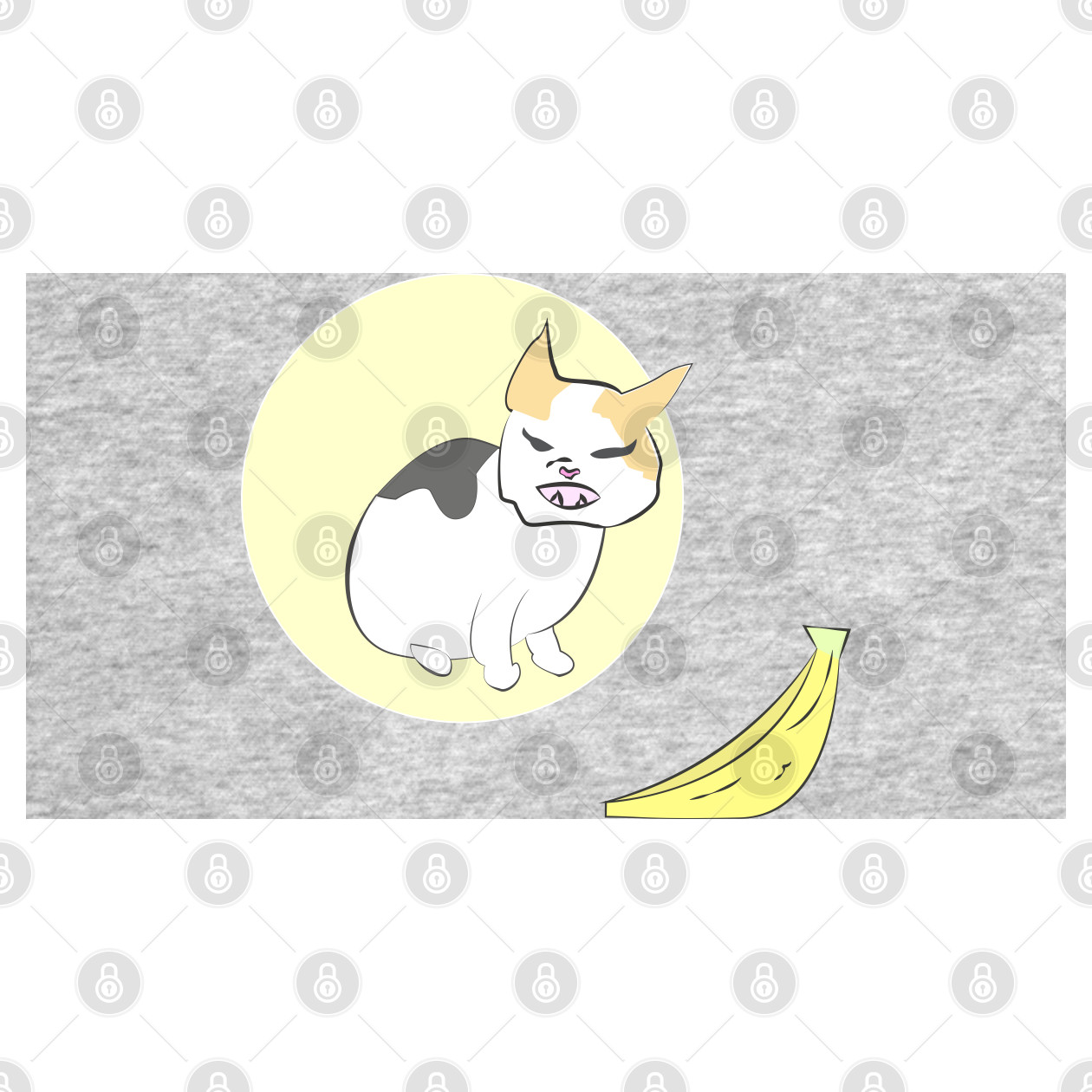 Smudge cat vs banana kitten meme Banana Cat TShirt TeePublic