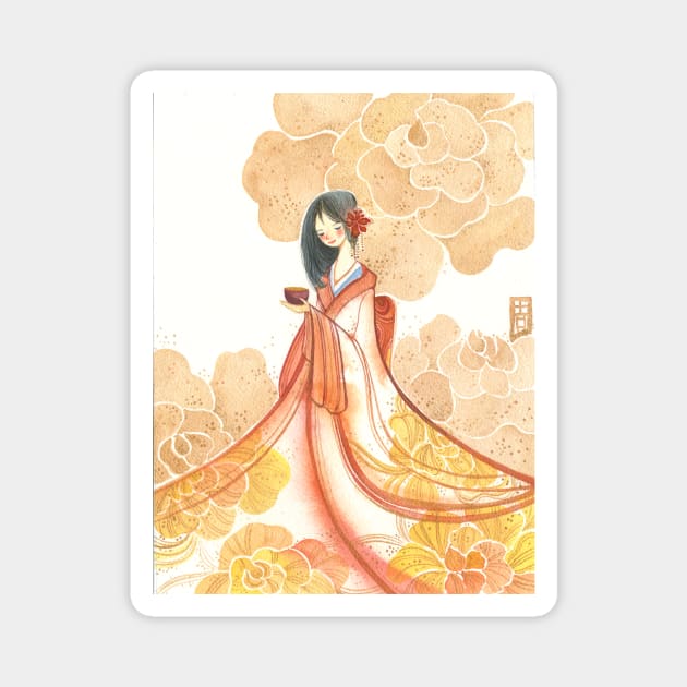 Kimono Magnet by Alina Chau