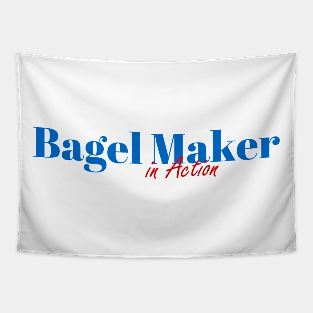 Bagel Maker Mission Tapestry by ArtDesignDE