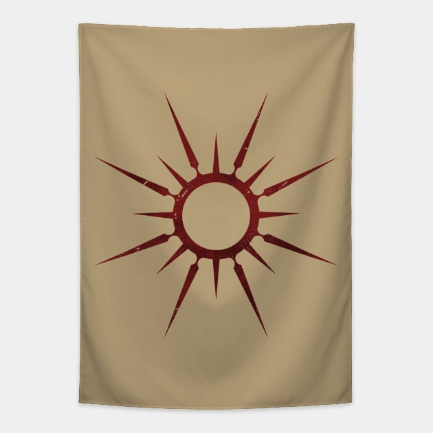 Ordo Lumini Tapestry by JixelPatterns