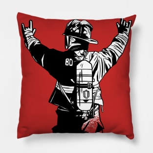 Rockin' Firefighter Pillow