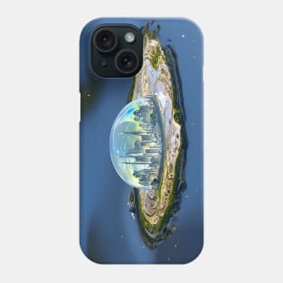 Fried Egg Space Colony Phone Case