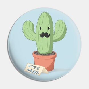 Free Hugs Pin