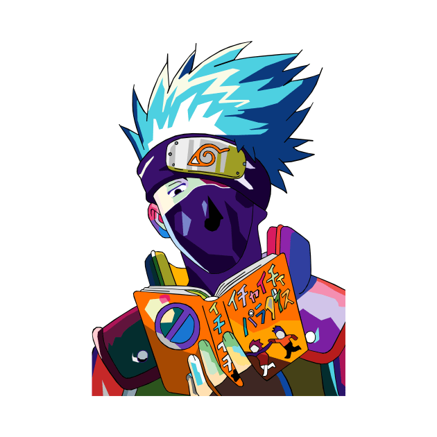 Hatake Kakashi Pop Art by CANDD ART