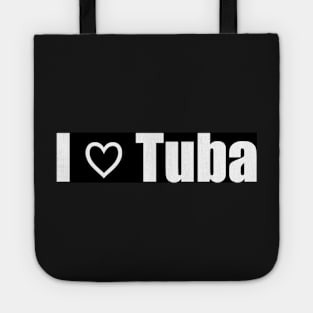 I Love Tuba Tote