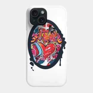 love fun GRAFFITI Phone Case