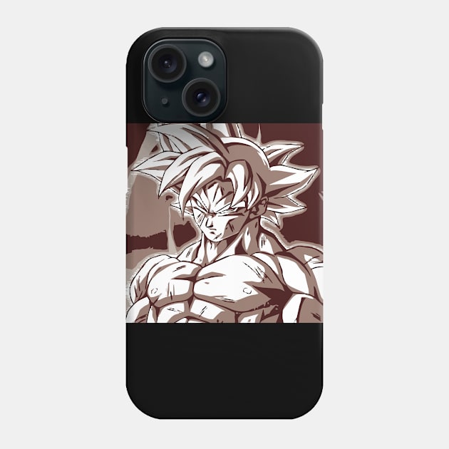 super ultra instinct goku Phone Case by BarnawiMT