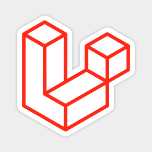 Laravel Framework Logo Magnet