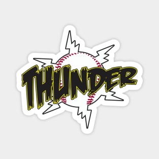 Thunder Baseball Logo Magnet