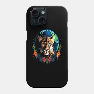 Cheetah Earth Day Phone Case