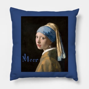 Girl With A Pearl Earring Pillow