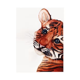 Watercolor - Tiger cub T-Shirt